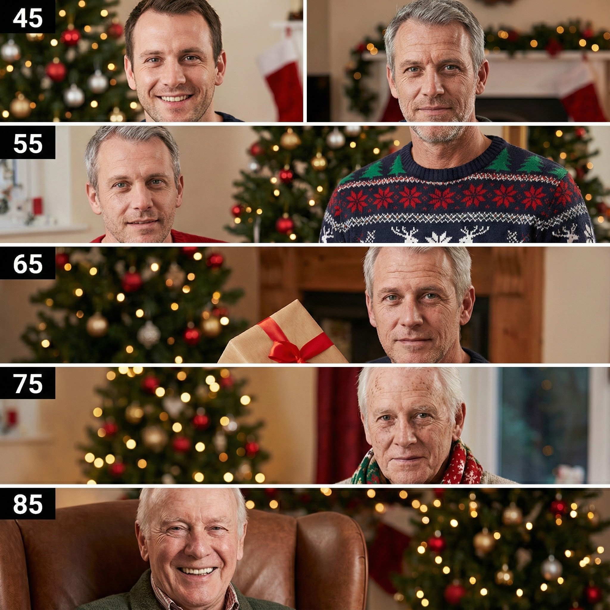 See Yourself Age Through the Years